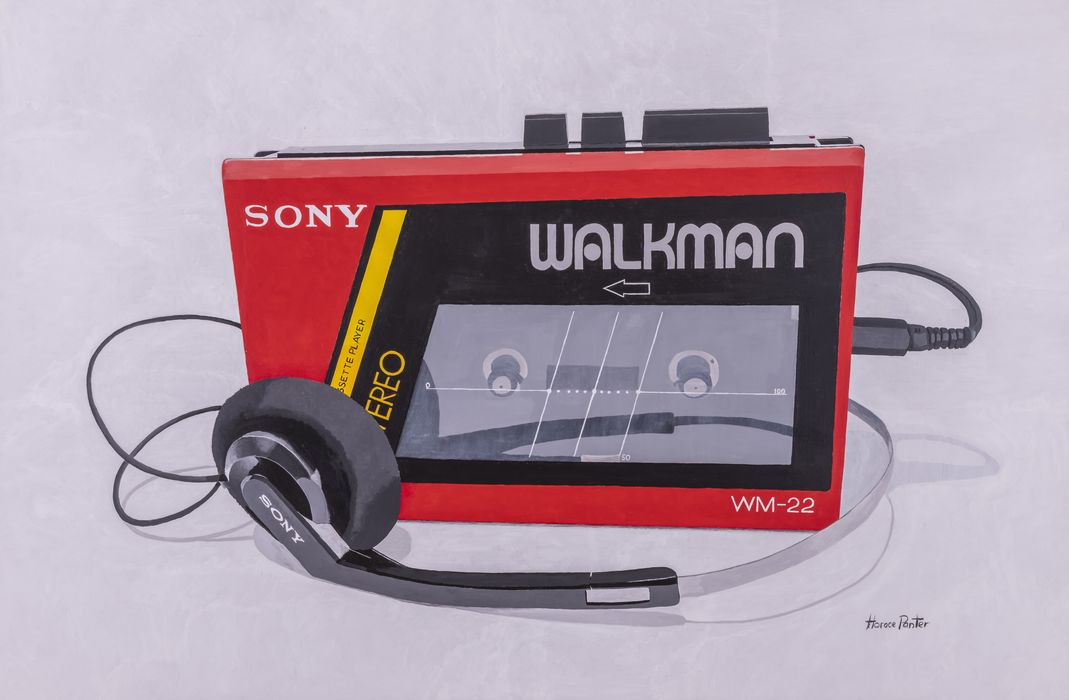 Walkman WM-22 (red & yellow) 