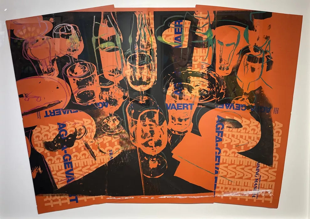 After the Party (AGFA) - Estate Stamped Unique on Vinyl (PLEASE CONTACT GALLERY FOR ACCESS CODE FOR WARHOL VIEWING ROOM WITH PRICES)