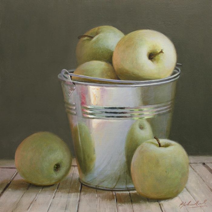 Apples In Silver (SOLD)