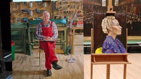 Danny Howes 'highly commissionable' - sky arts portrait artist of the year