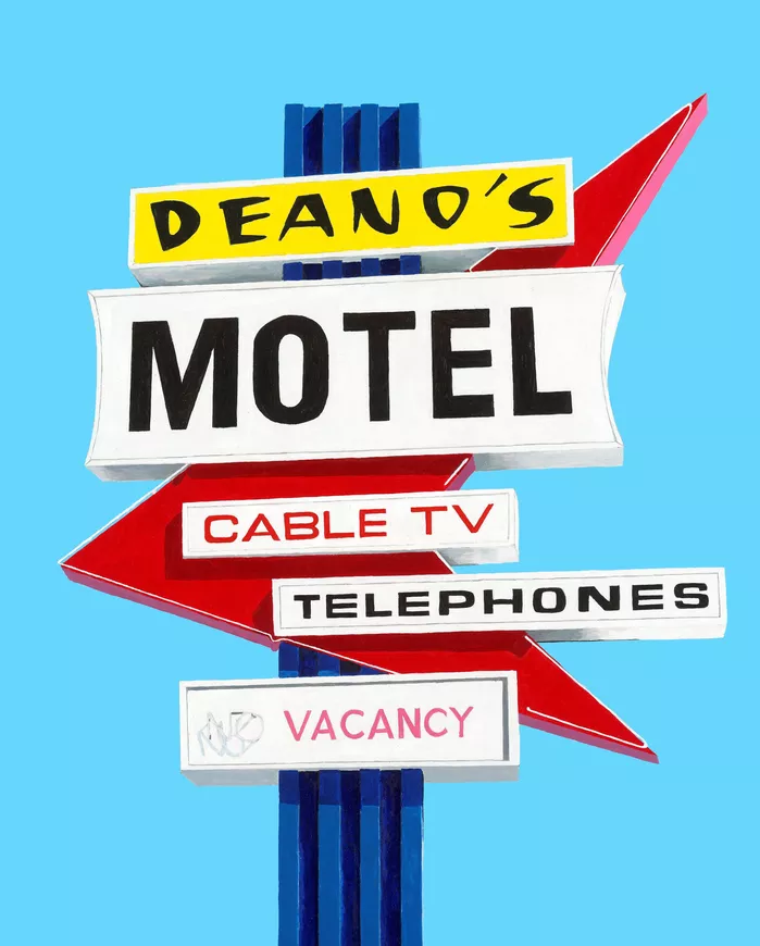 Deano's Motel Sign 