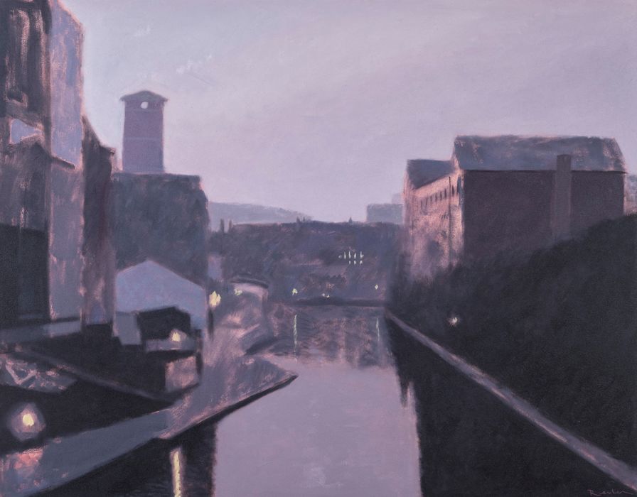 Dusk Over Gas Street Basin (The John Lewis Collection)
