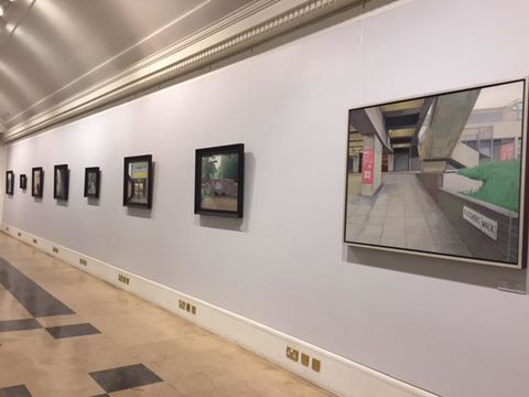 Reuben Colley paintings on display at Museum and Art Gallery
