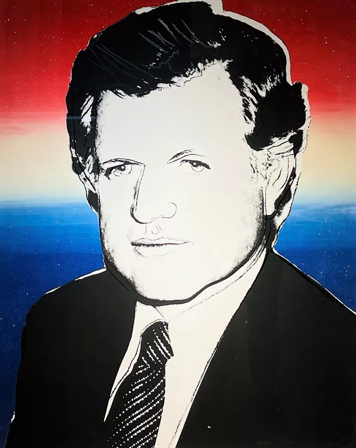 Edward Kennedy - Unique Signed Trial proof 9/15 (F&S II.240) (PLEASE CONTACT GALLERY FOR ACCESS CODE FOR WARHOL VIEWING ROOM WITH PRICES)