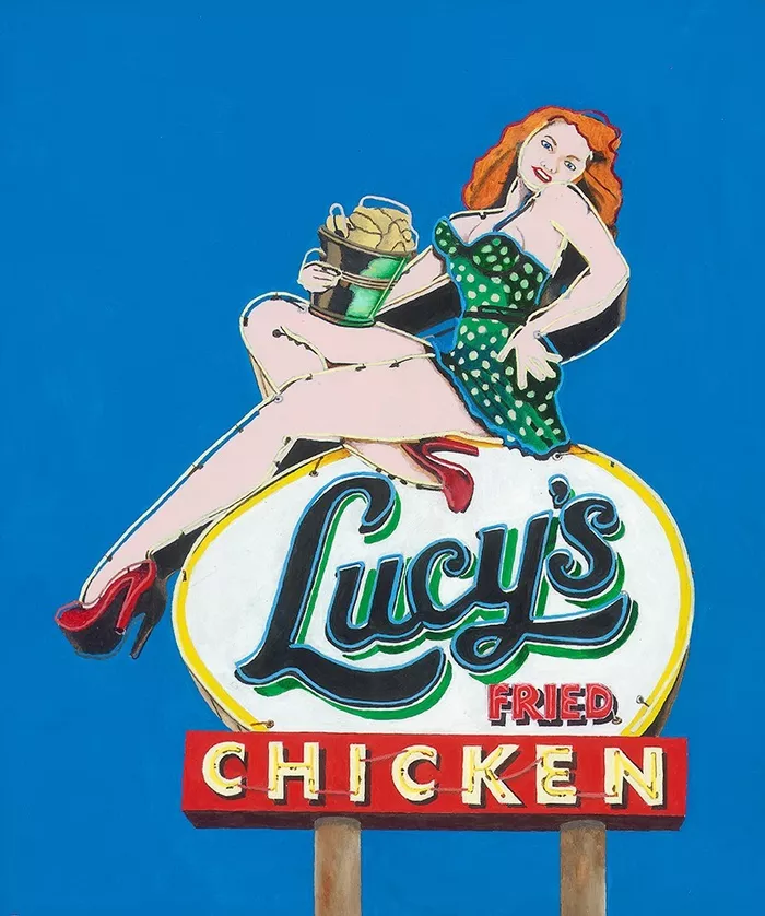 Lucy's Fried Chicken (SOLD) Editions available