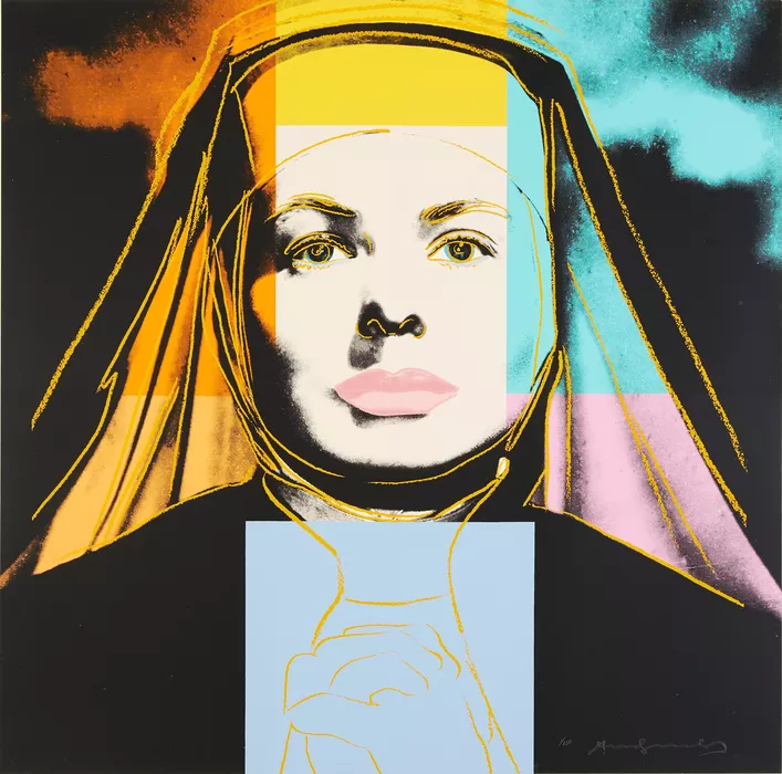 Ingrid Bergman, The Nun (F&S II.314) Signed edition of 250