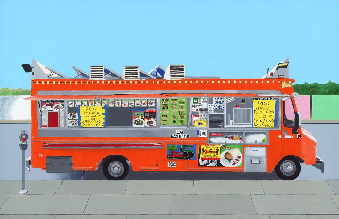Orange Food Truck (SOLD) Editions available