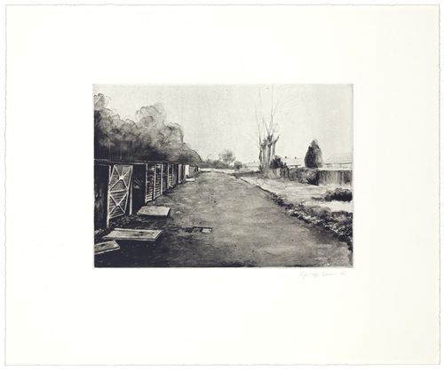 GEORGE SHAW - ETCHINGS AND DRAWINGS
