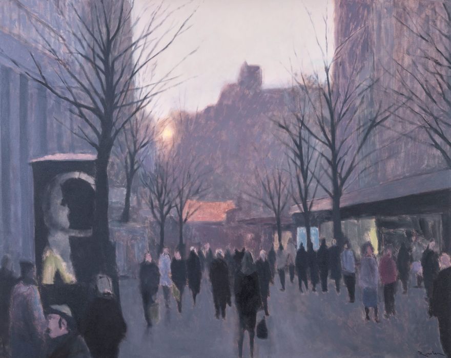 Sun Setting Over New Street (The John Lewis Collection)