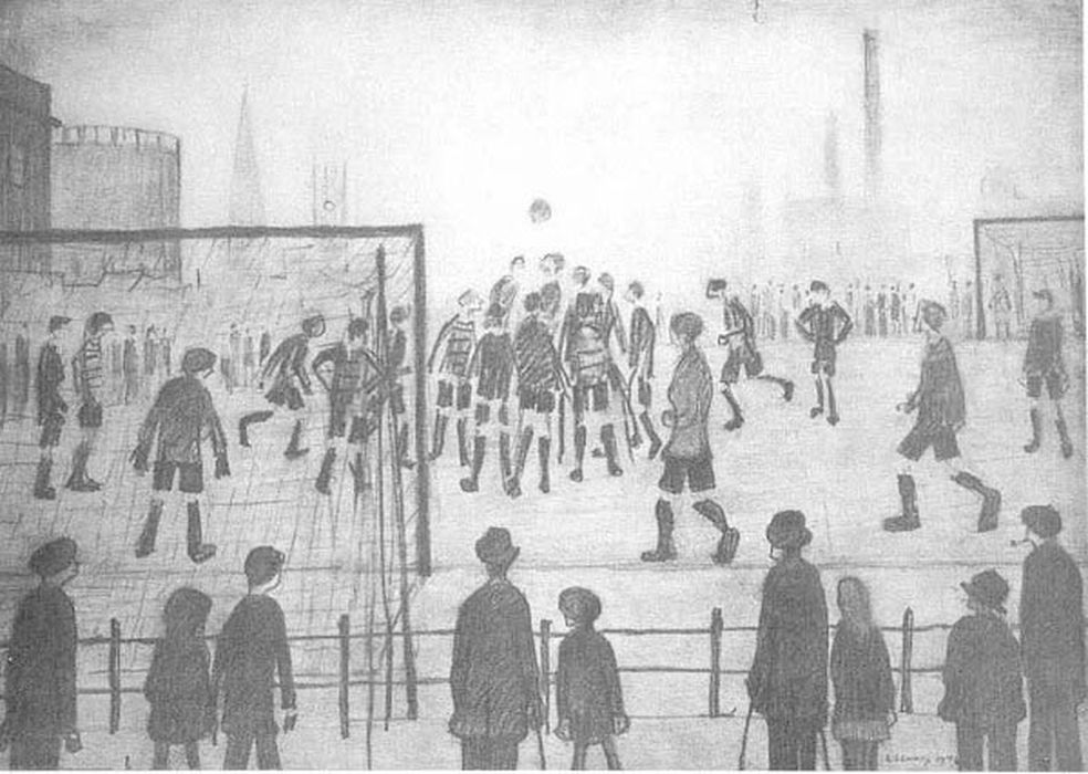 The Football Match (SOLD)