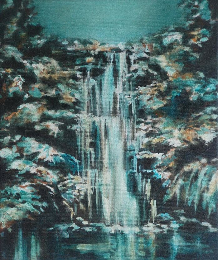 Waterfall Twilight 