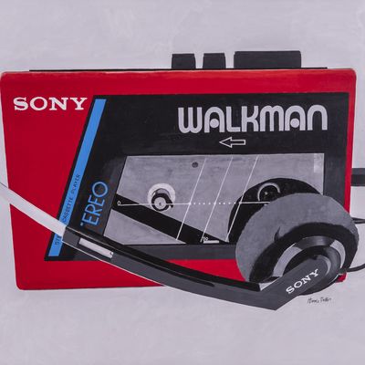 Walkman WM-22 (red & blue)