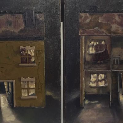 A Dolls House (Diptych in one frame)