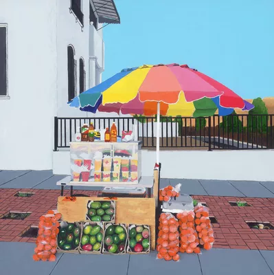 Fruit Stall. L.A.